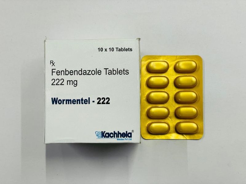Wormentel 222 Fenbendazole Tablets
