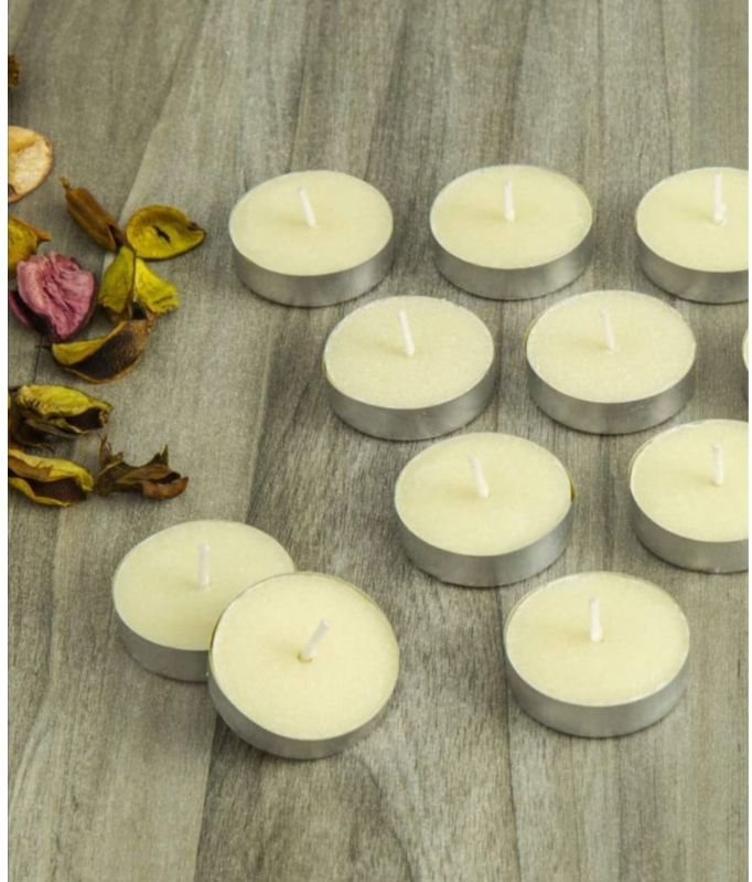 White Tea Light Candle
