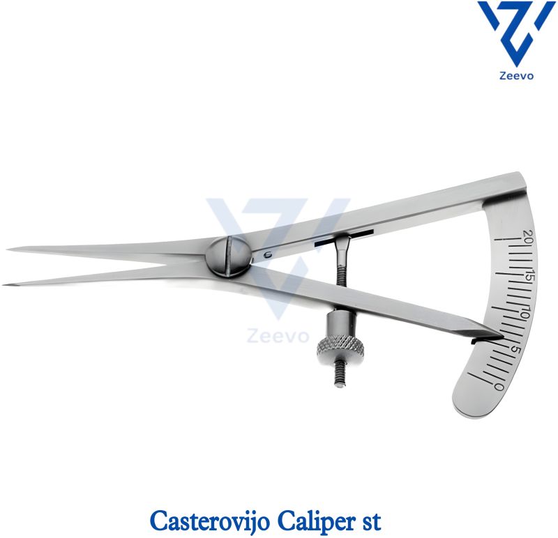 Stainless Steel Straight Curve Castroviejo Caliper