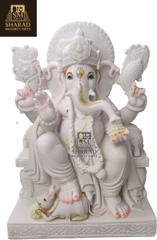 Marble Ganesh Moorti