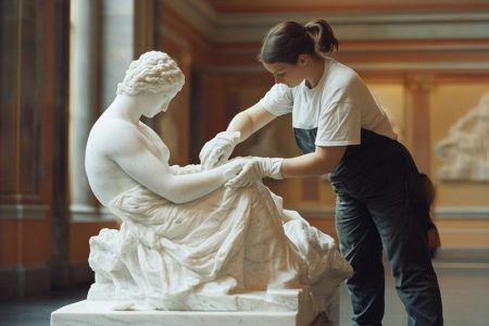 Marble Statue Repairing Service