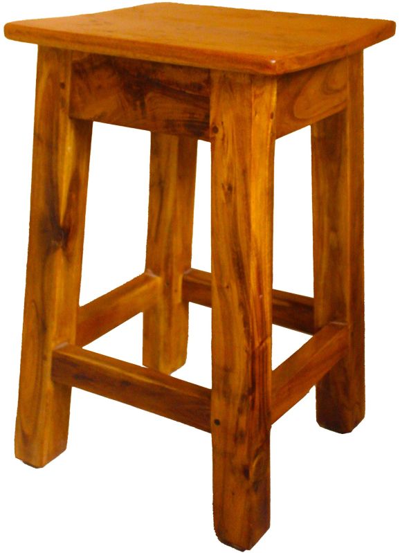 Wooden Square Stool