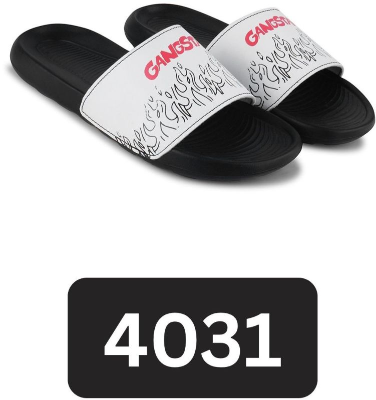 4031 Black Printed Men Slider