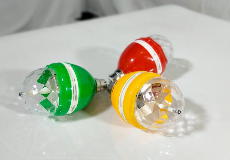 LED Rotating Gola Bulb