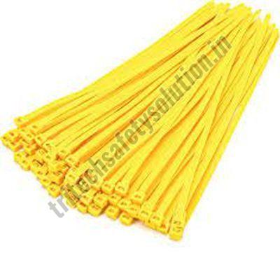 Plastic Yellow Self Locking Cable Tie