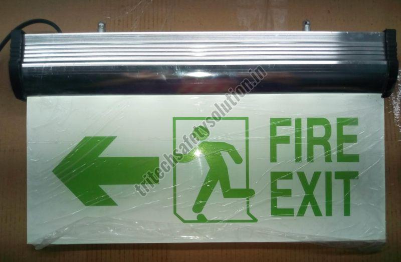 Rectangle Fire Exit Sign Board