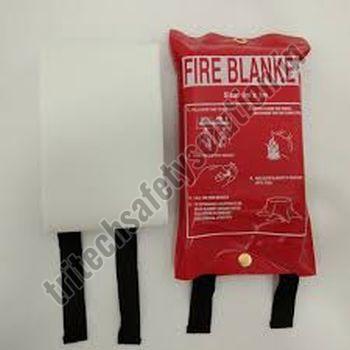 Red Fiberglass Fire Blanket,  For Industrial