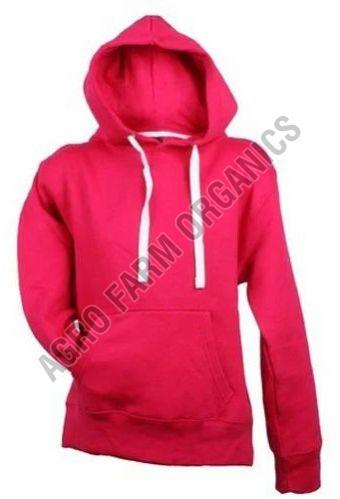 Ladies Red Winter Pullover