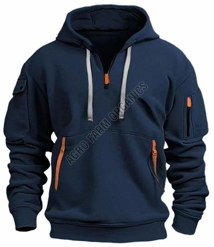 Mens Cotton Pullover Street Wear Hoodies