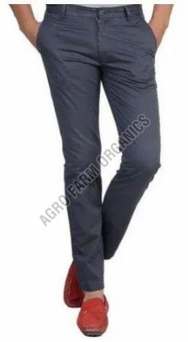 Mens Cotton Slim Fit Trouser