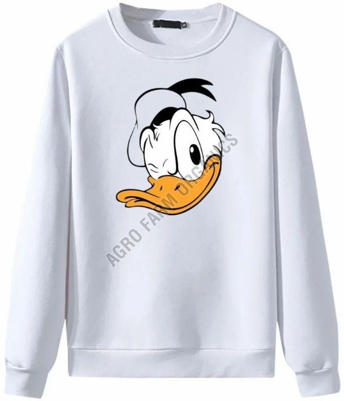 Women Fleece Pullover Printed Sweatshirts