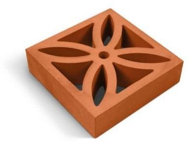 Amber Terracotta Clay Jali