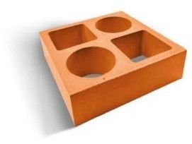 Cubic Terracotta Clay Jali