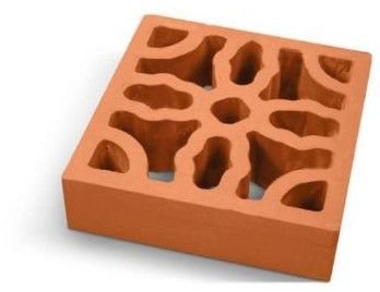 Rubi Terracotta Clay Jali