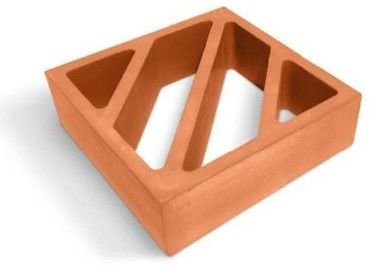 Zibra Terracotta Clay Jali