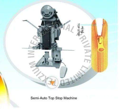Semi Auto Invisible Top Stop Machine