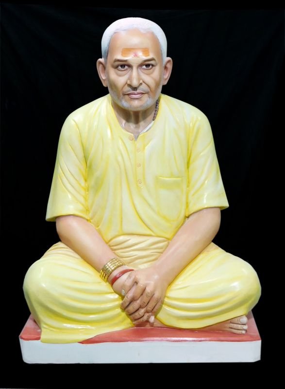 Handcrafted Spiritual Human Marble Statue