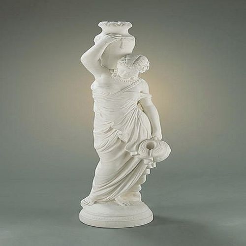White Marble Roman Lady Statue