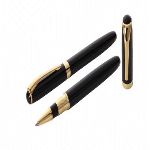 Black And Golden Metal Premium Pen