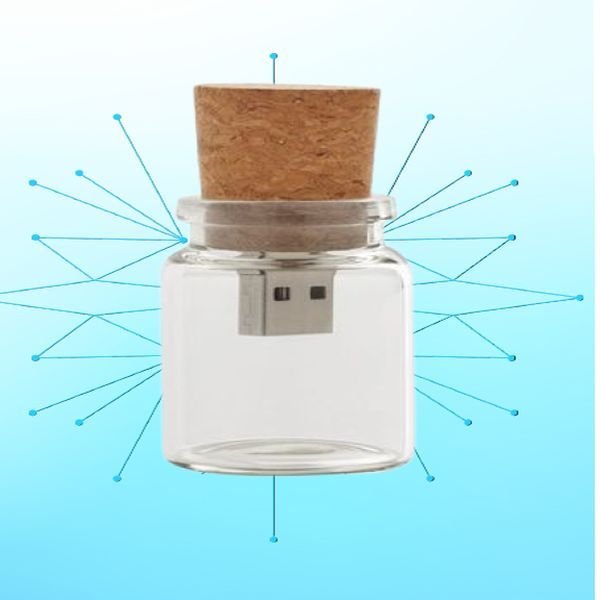 Message in a Bottle Pendrive