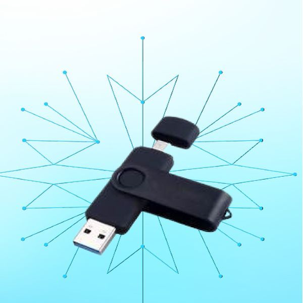 Plastic Swivel Type Otg Pen Drive