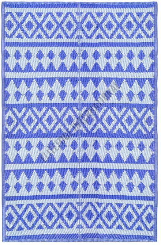 Blue White Polypropylene Mat