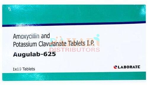 Augulab 625mg Amoxycillin Potassium Clavulanate Tablets
