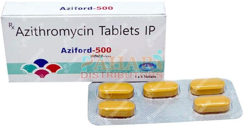 Aziford 500mg Azithromycin Tablets