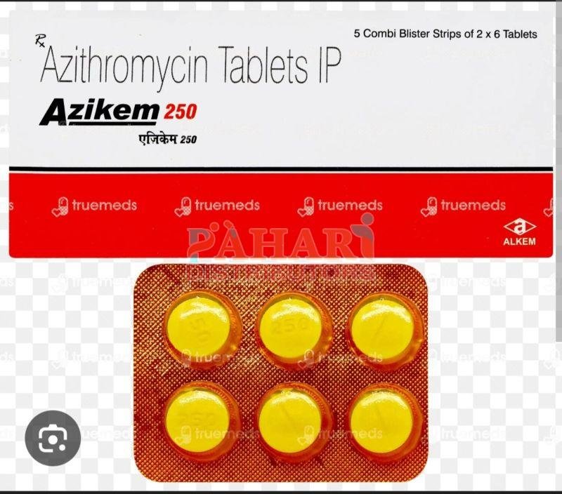 Azikem 250mg Azithromycin Tablets