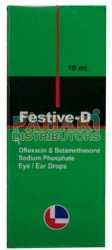 Festive Dee Opic Ofloxacin Dexamethasone Eye Ear Drops