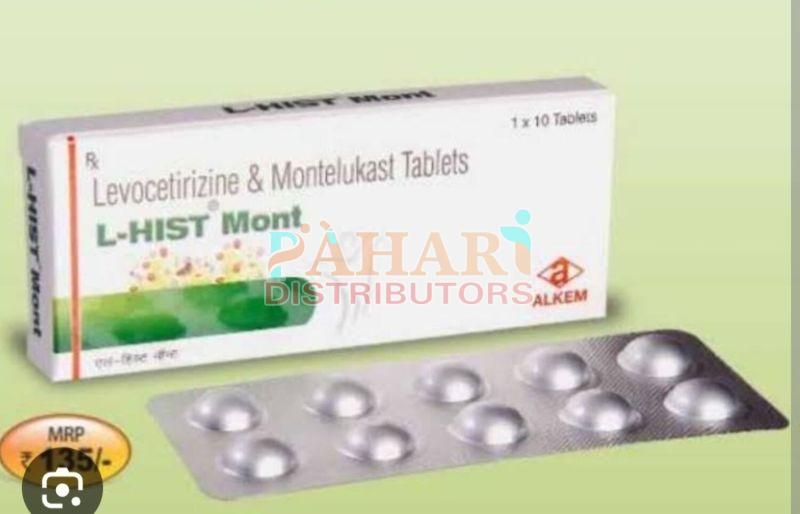 L Hist Mont Levocetirizine Montelukast Tablets