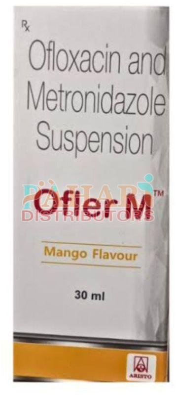 Ofler M Ofloxacin Metronidazole Syrup
