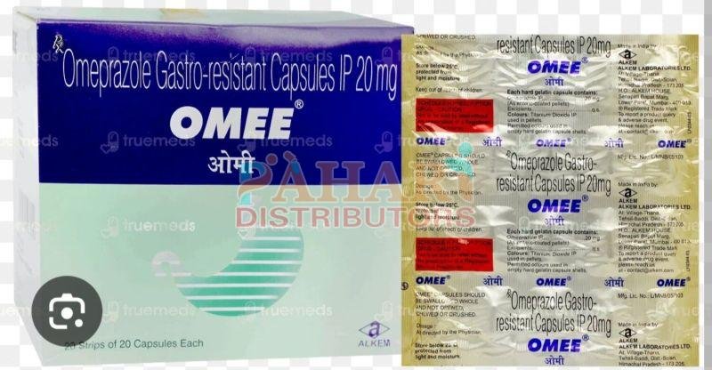 Omee Omeprazole Gastro Resistant Capsules