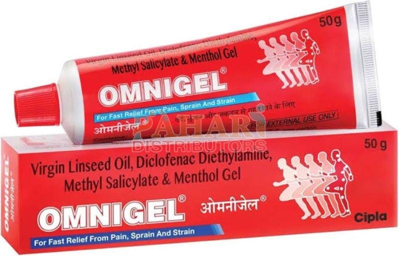 Omnigel Linseed Oil Diclofenac Diethylamine Methyl Salicylate Menthol Gel
