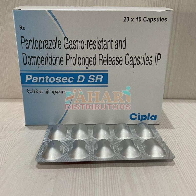 Pantosec DSR Pantoprazole Domperidone Capsule