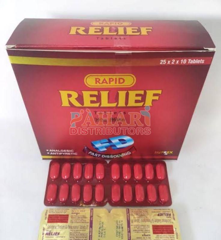 Rapid Relief Analgesic Tablets