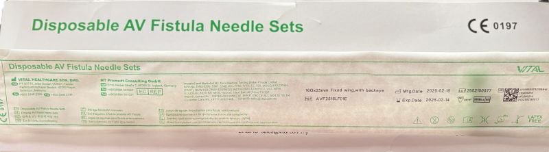 Dora Av Fistula Needle Set
