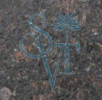 Imported Tan Brown Leather Granite Slab