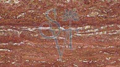 Imported Travertino Rosso Granite Slab