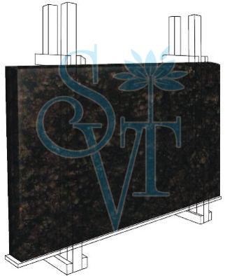 Indian Gem Red Granite Slab