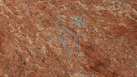 Indian Rosewood Granite Slab