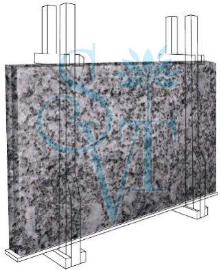 Indian S White Granite Slab