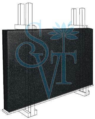 Indian Warangal Black Granite Slab