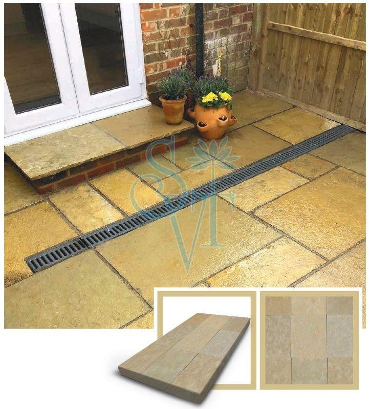 Light Yellow Limestone Slab