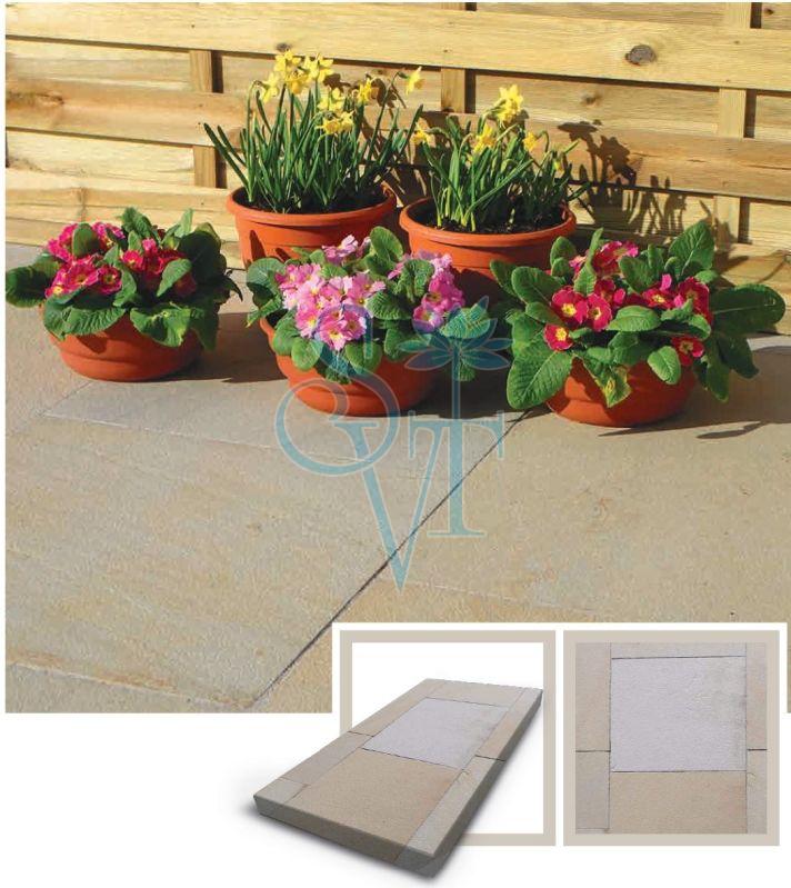 Sandblasted Mint Sandstone Slab