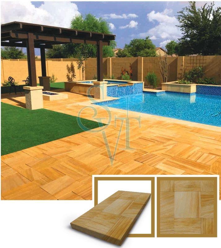 Teakwood Sandstone Slab