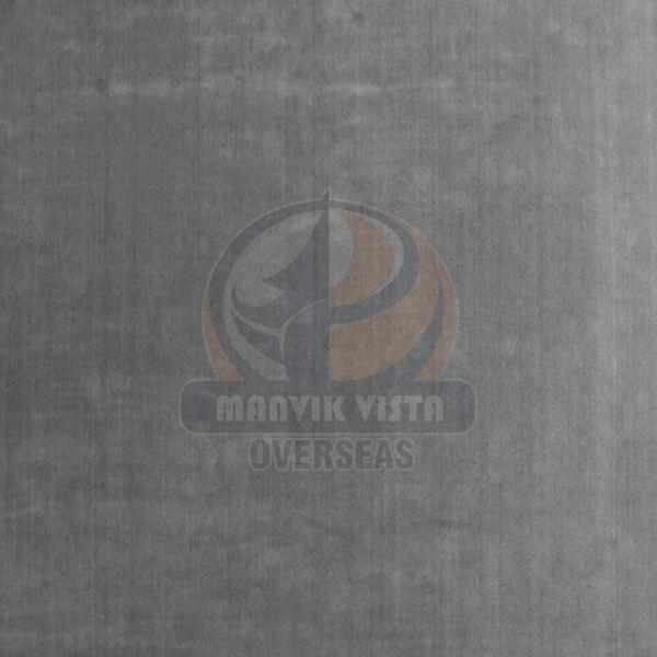 Plain Grey Wool Viscose Handloom Rug