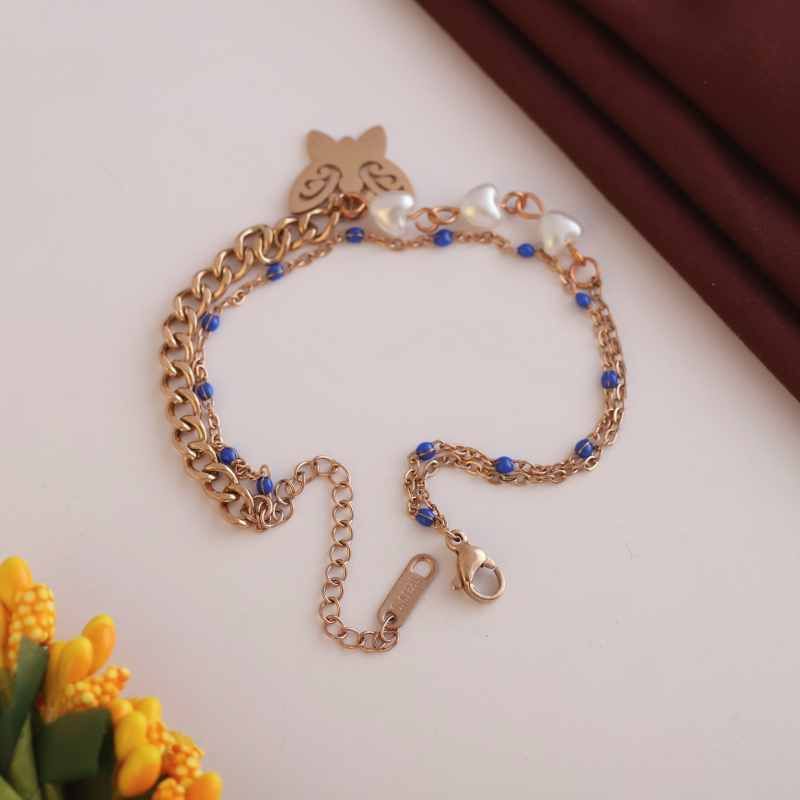 Ladies Stainless Steel Chain Bracelets