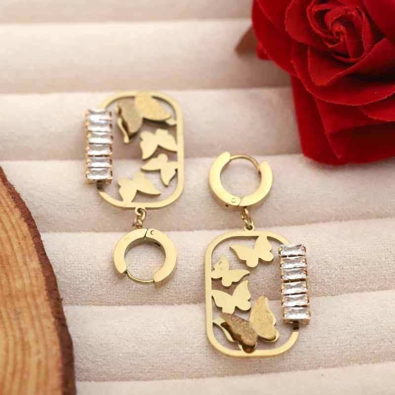 Stainless Steel Women Earring