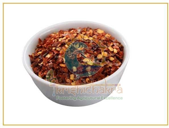 Dehydrated Red Capsicum Flakes